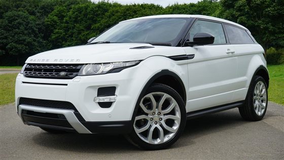 Range Rover Evoque branca